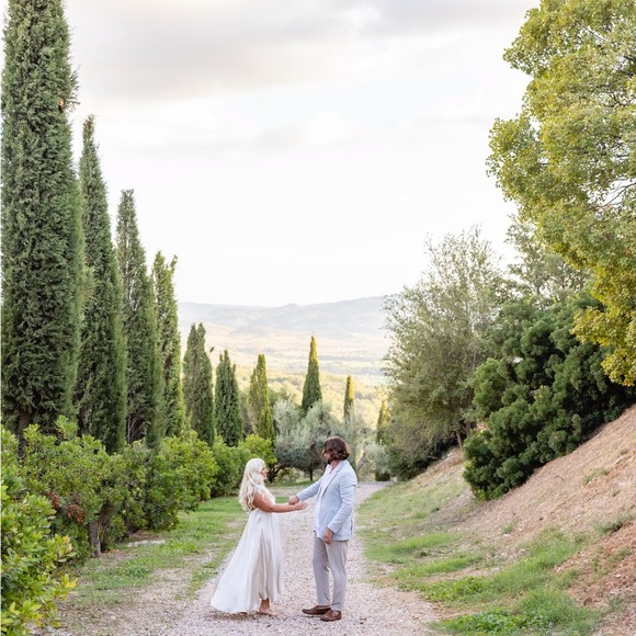 Banana Republic Silk Ivory Dress SIZE L PETITE - Picture 6 of 11